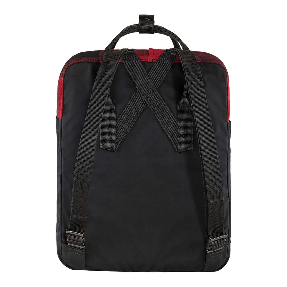 Рюкзак Fjallraven Kanken Re-Wool Red-Black (320-550) - фото 3