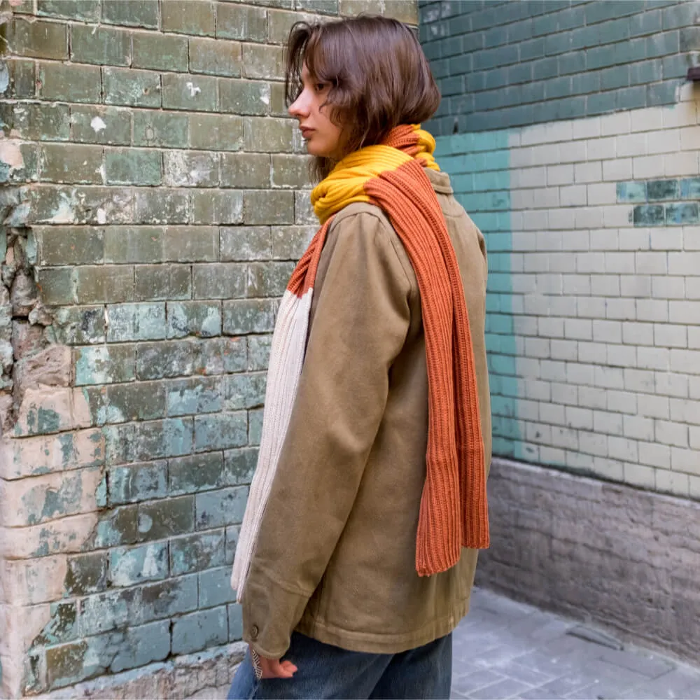 Вязаный шарф Friend Function Оранжевый - фото 15
