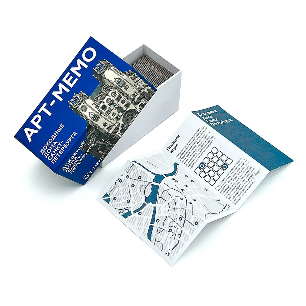 Игра Арт-мемо Доходные дома Санкт-Петербурга - фото 14