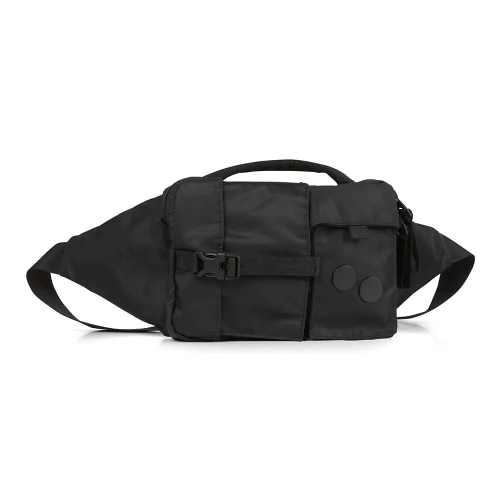 Сумка на пояс Pinqponq Tetrik Polished Black - фото 3