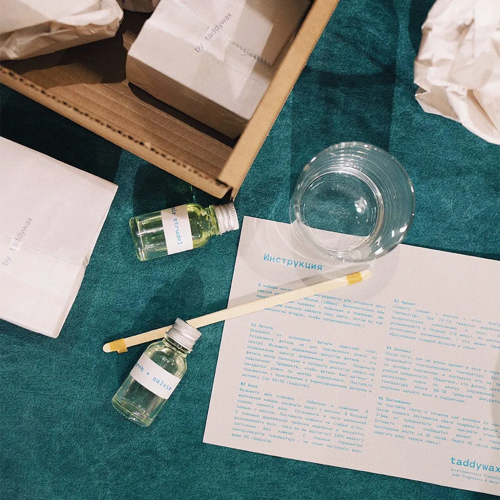 Набор для создания свечей taddywax Candles Making Kit - фото 2