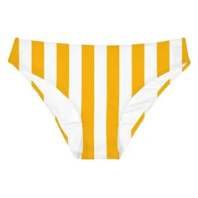 Купальник низ Dedicated Bikini Briefs Burgsvik Big Stripes Yellow