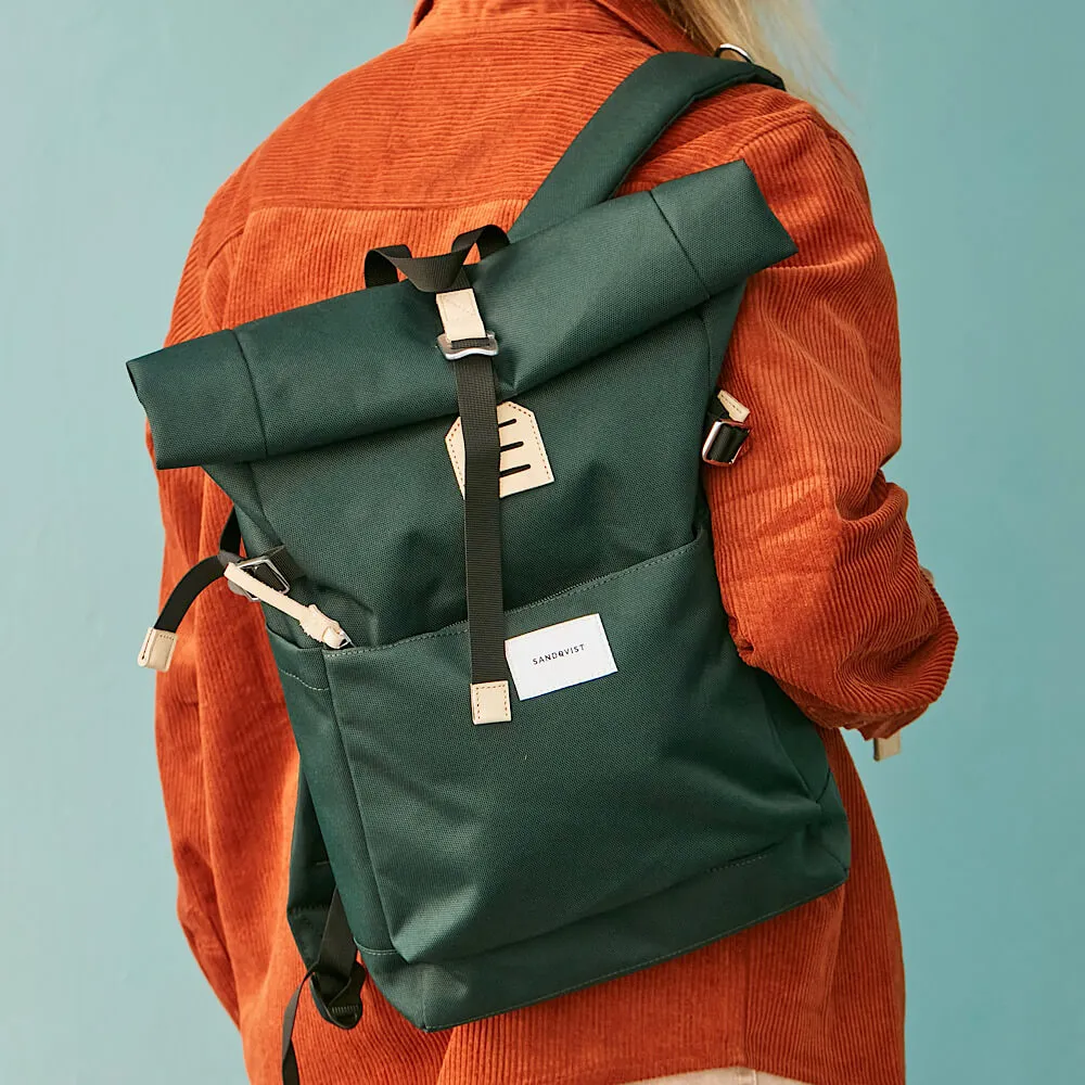 Рюкзак Sandqvist Ilon Dark Green - фото 12