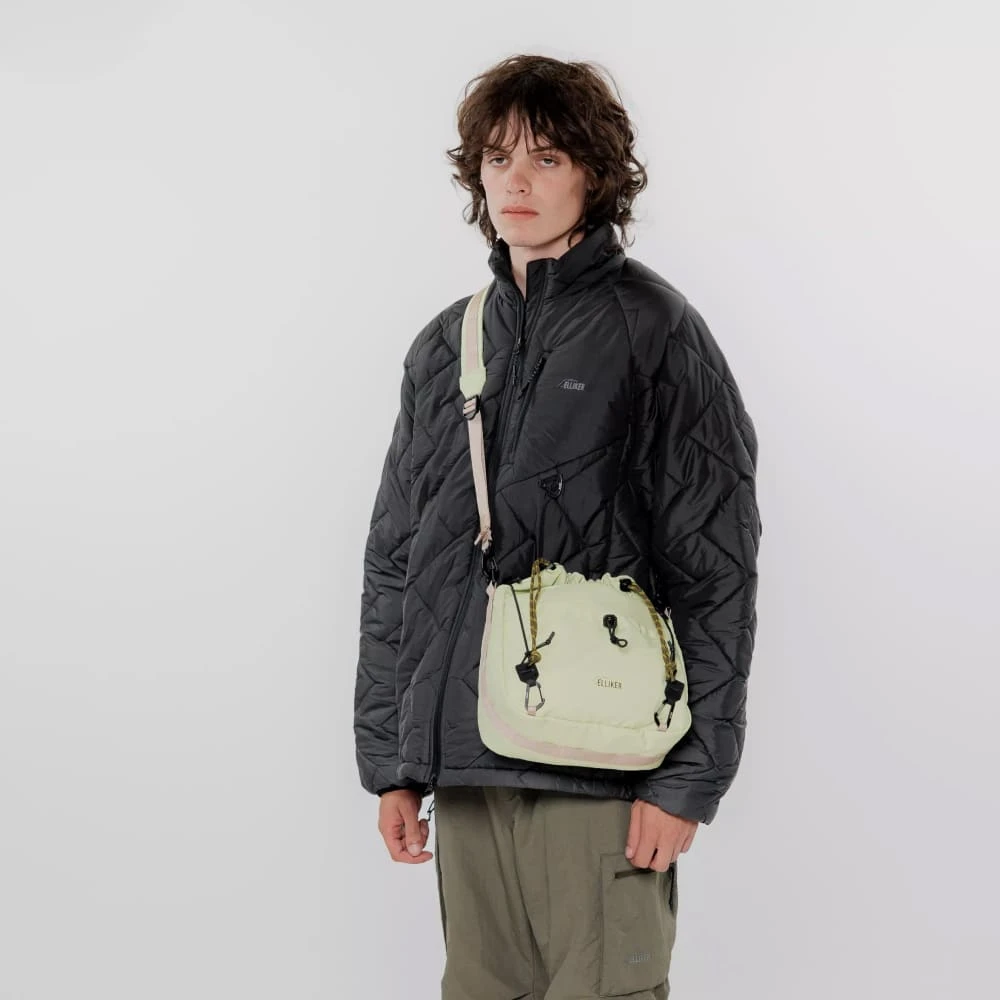 Кроссбоди сумка ELLIKER Nidder Roll Top 6L Lime - фото 2