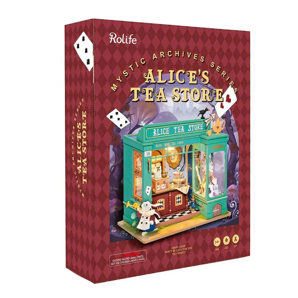 Интерьерный конструктор Robotime Alice's Tea Store - фото 9