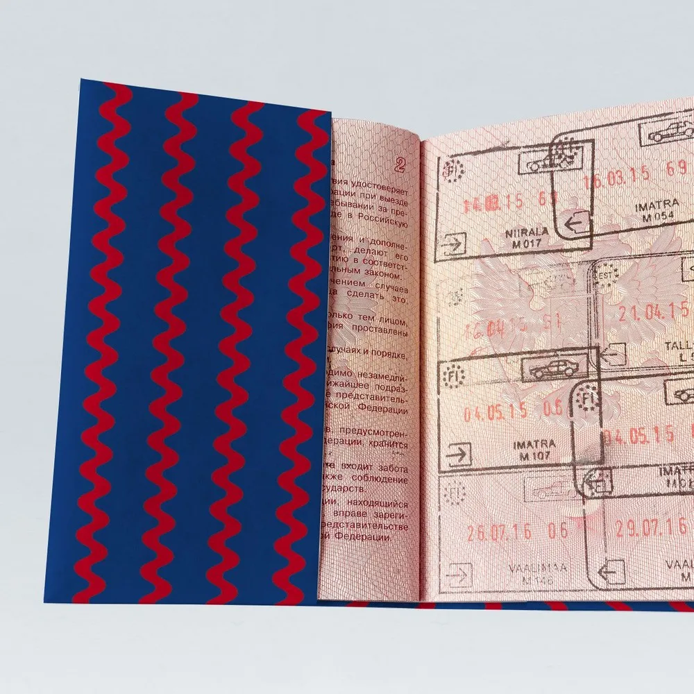 Обложка для паспорта из тайвека New Wallet New Law - фото 5