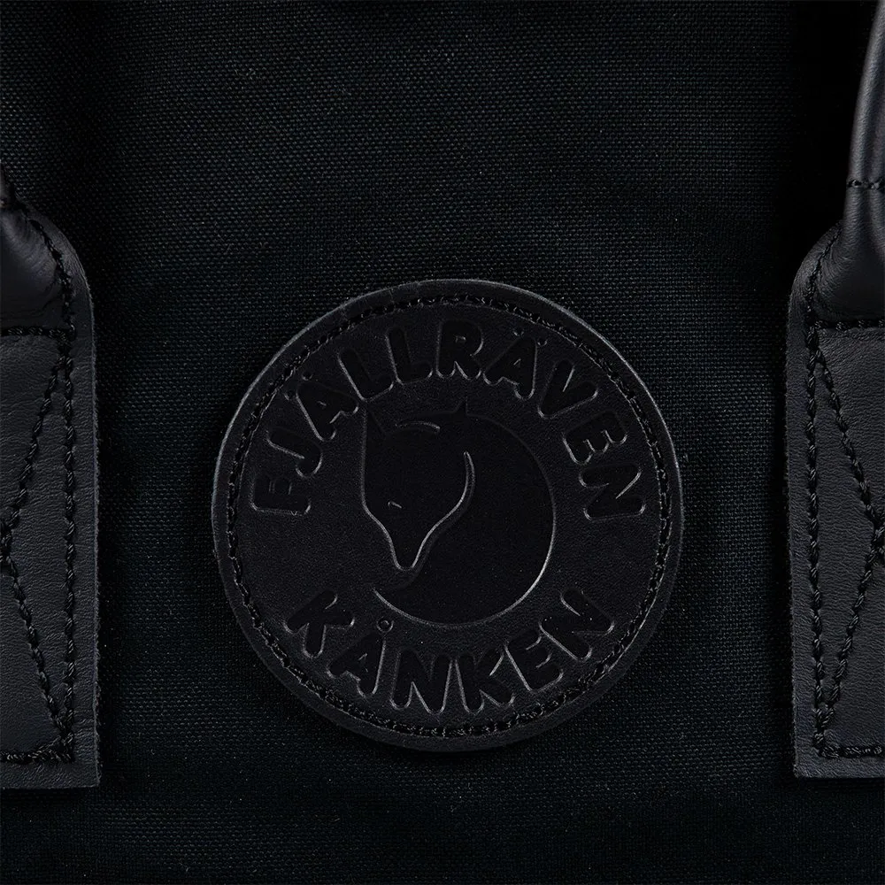 Рюкзак Fjallraven Kanken No2 ALL BLACK Laptop 15 - фото 2