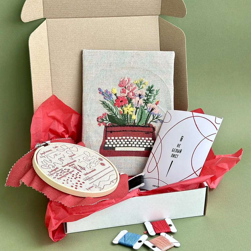 Большой набор для вышивки Не белый лист (разные дизайны) - фото 5