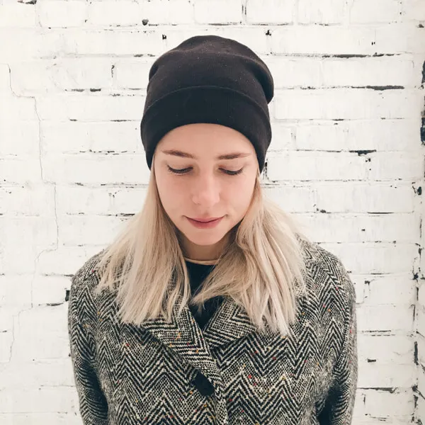 Шапка шерстяная Friend Function Горький Шоколад - фото 4