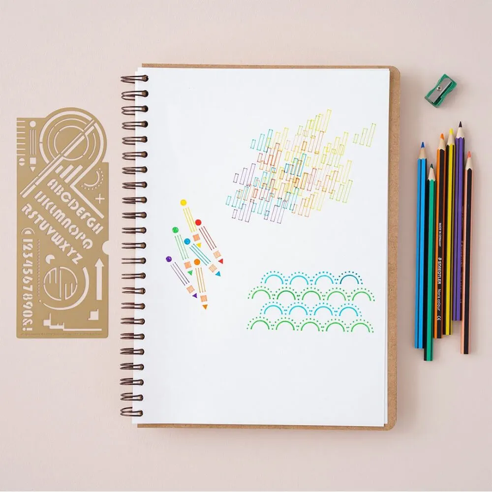 Трафаретная линейка Another Studio Баухауз - фото 3