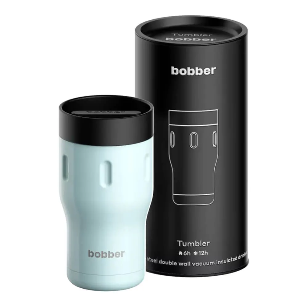 Термокружка bobber Tumbler 350 мл светло-голубая - фото 1