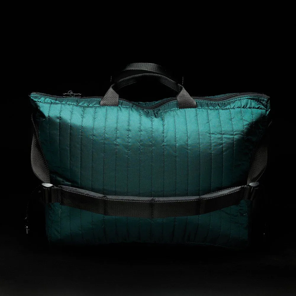 Сумка GO REFRIGI STRIPES Sac Voyage темно-зеленая - фото 5