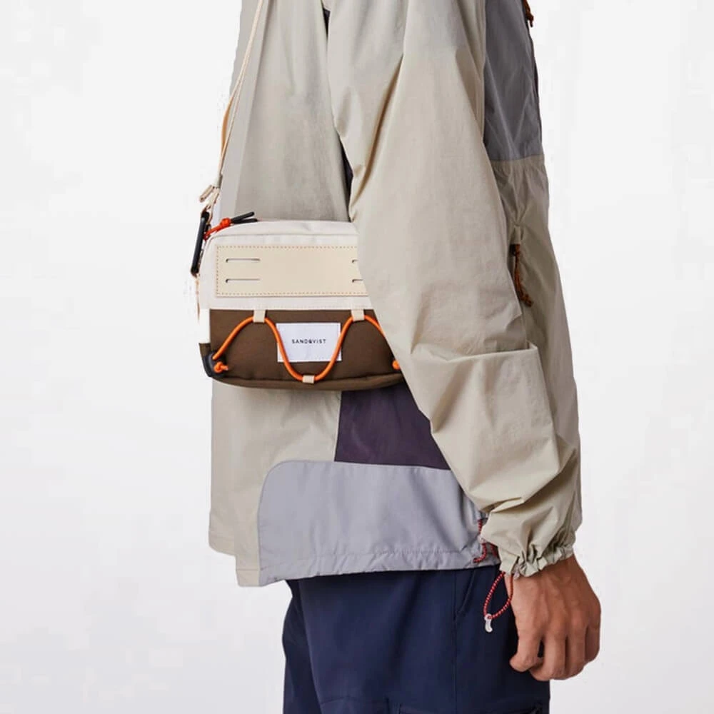 Сумка Кросс-боди Sandqvist Douglas Sand-Olive - фото 4