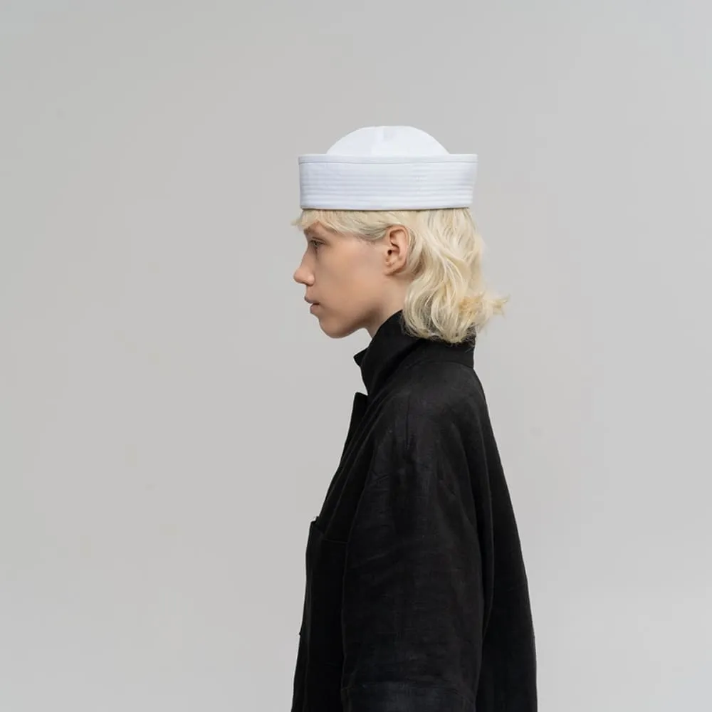 Шапка CHECK YA HEAD белая T636/68 - фото 7