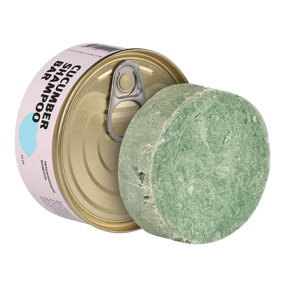 Твердый шампунь с огурцом Laboratorium - фото 1