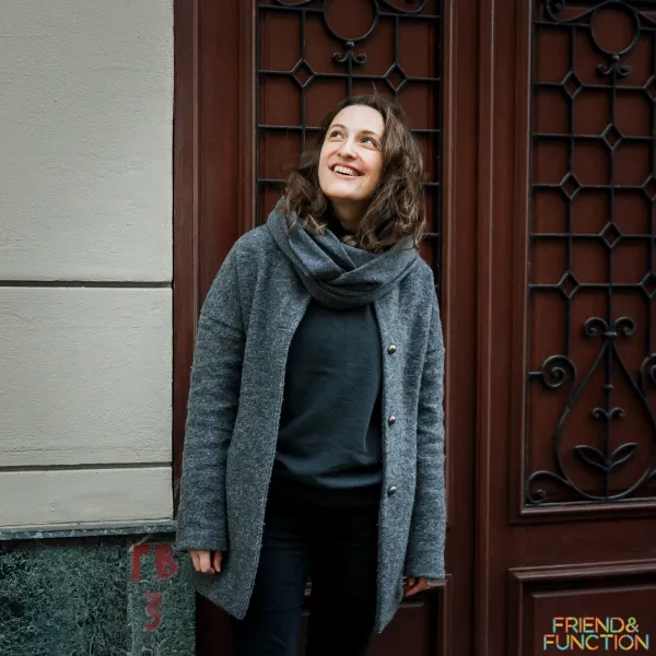 Снуд Friend Function шерстяной Серые будни - фото 3