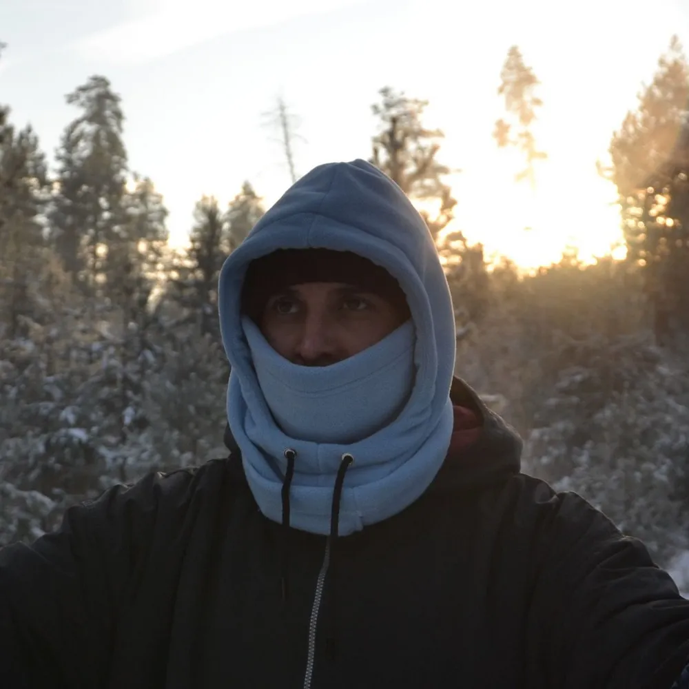 Капюшон Kusto Hood L голубой - фото 8