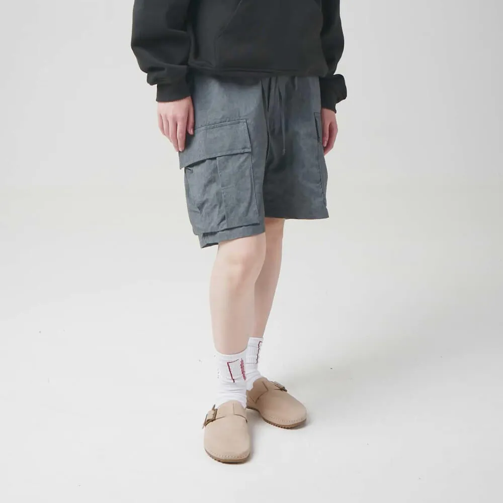 Шорты Меч Cargo Shorts Dyed Smoke Grey - фото 5
