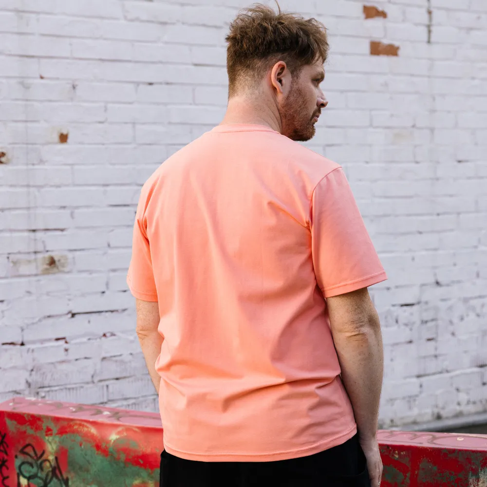 Футболка Friend Function коралловая с брокколи - фото 6