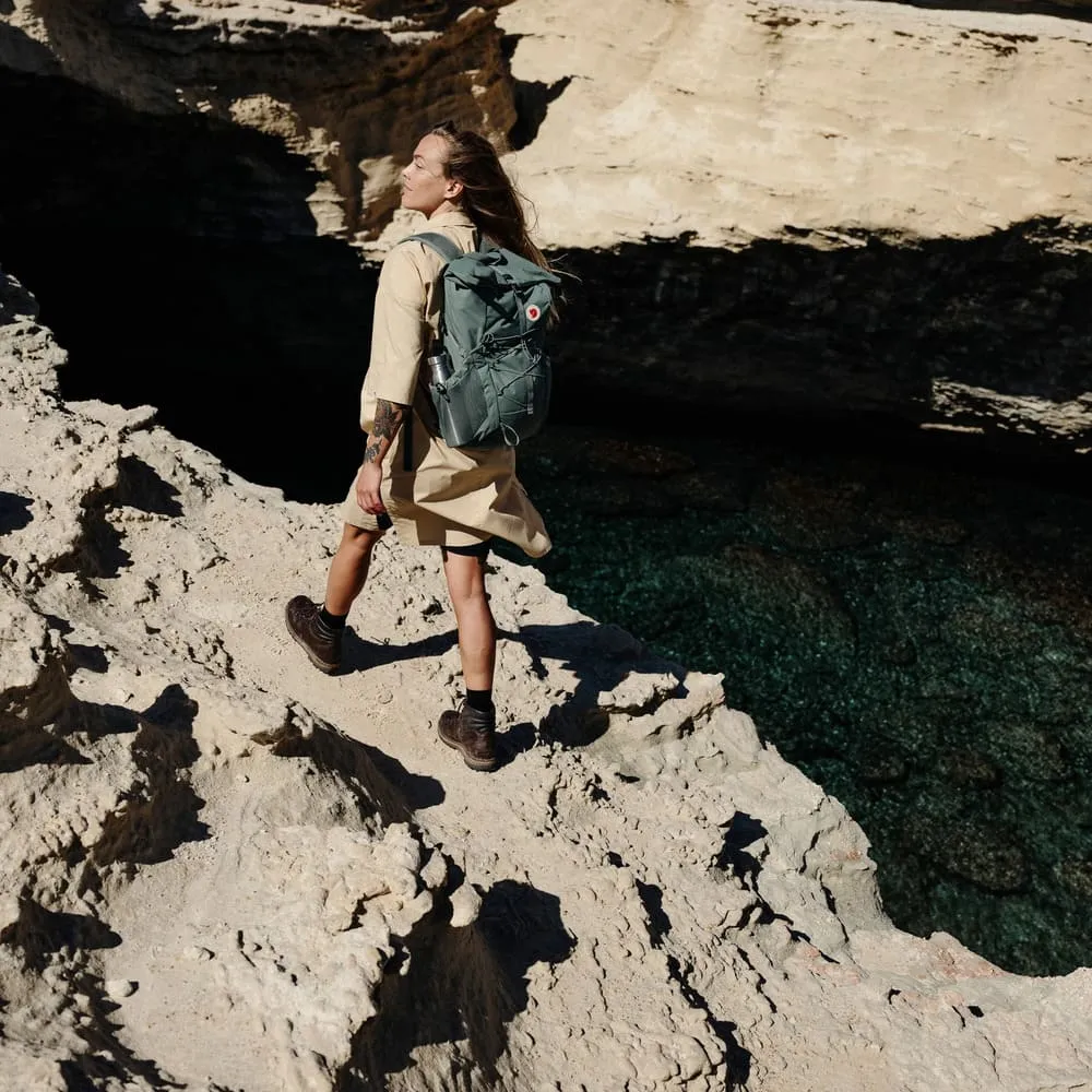 Рюкзак Fjallraven Abisko Hike Foldsack Patina Green (614) - фото 6