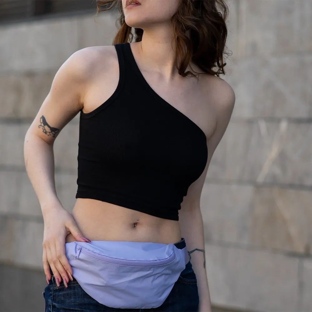 Сумка на пояс SHU лиловая - фото 1