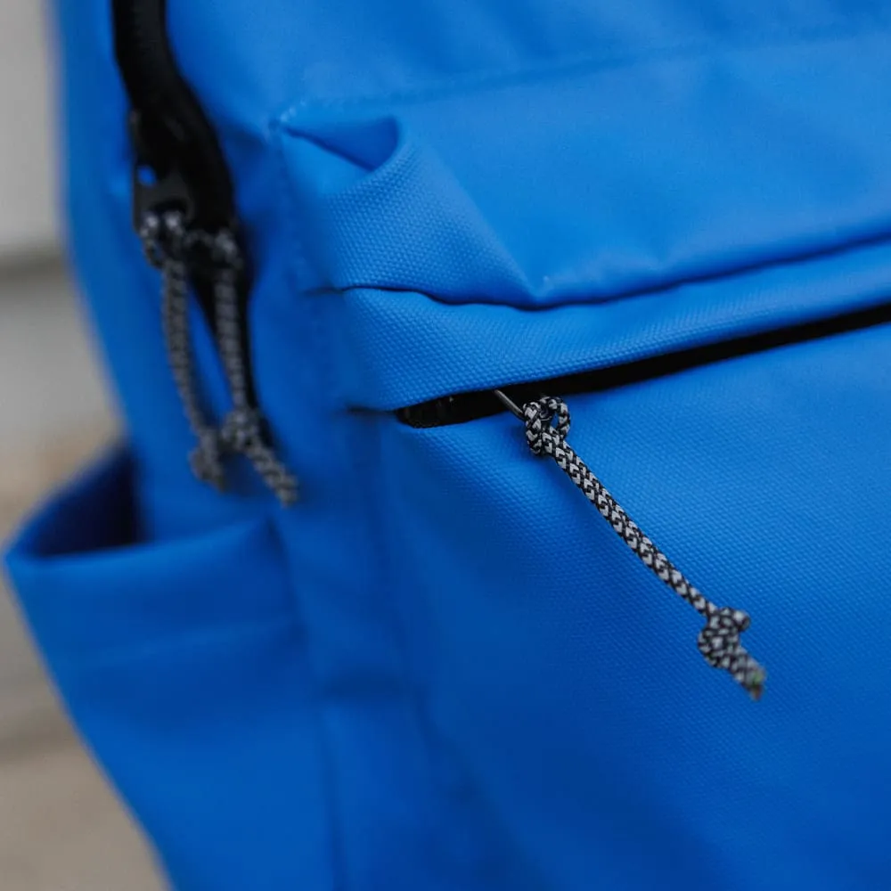 Рюкзак дейпак Friend Function синий прорезиненный - фото 4