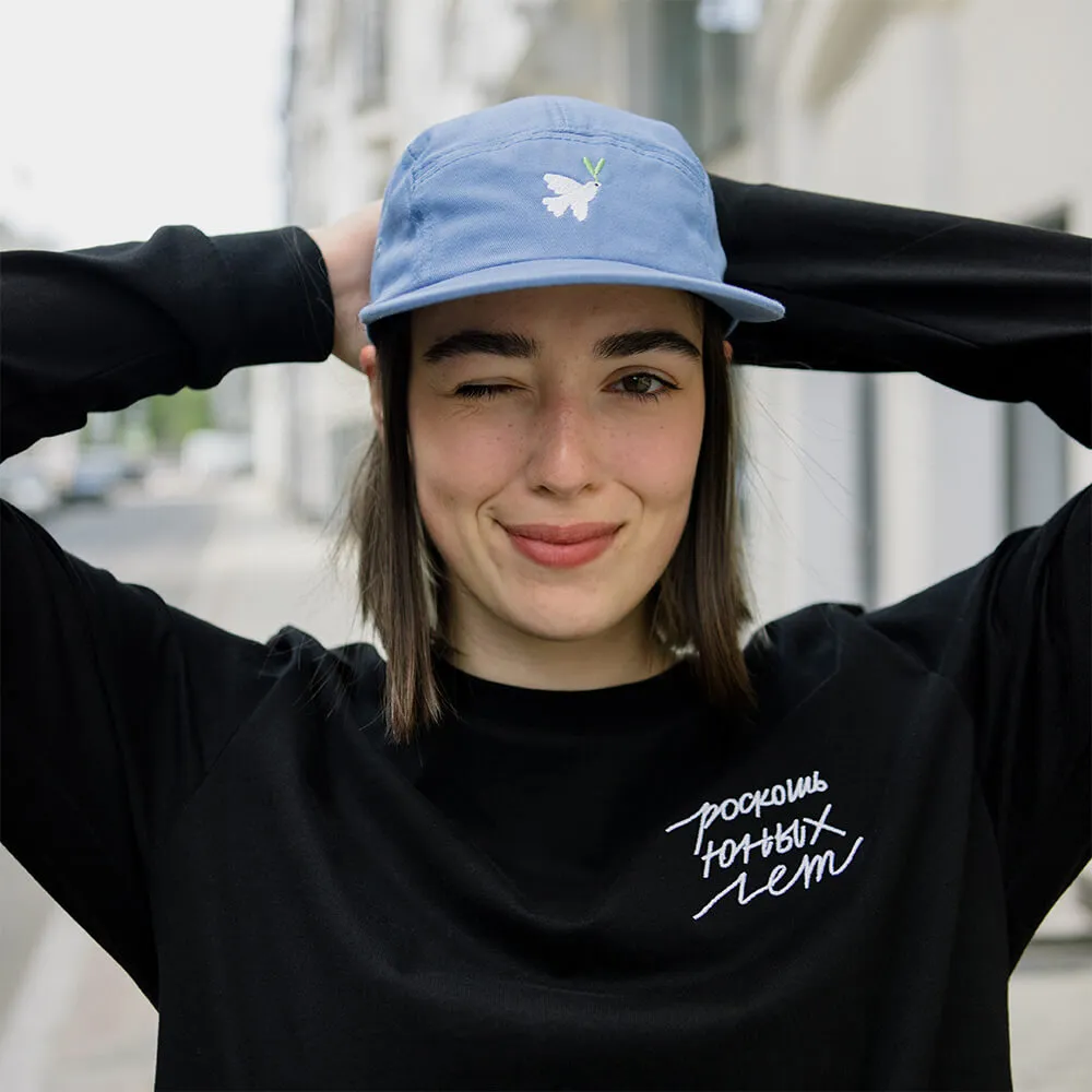 Пятипанельная кепка Friend Function голубка - фото 2