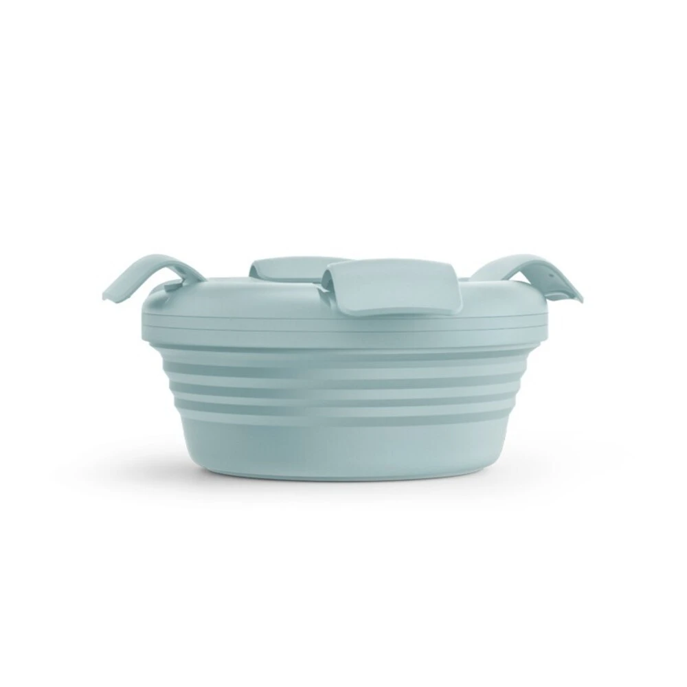 Складной ланч-бокс Stojo Bowl Aquamarine 1065 мл - фото 3