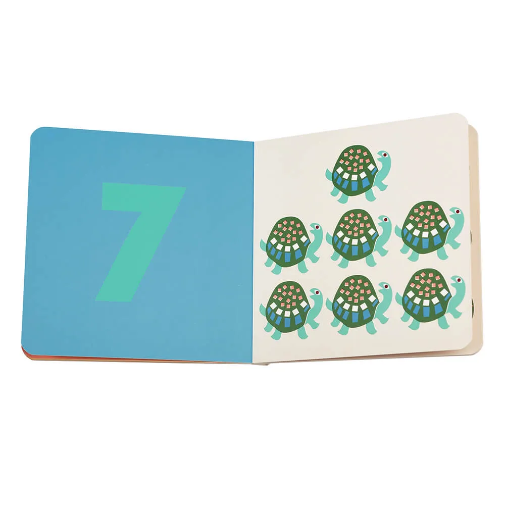 Книга с животными Baby's First Book of Numbers REX - фото 3