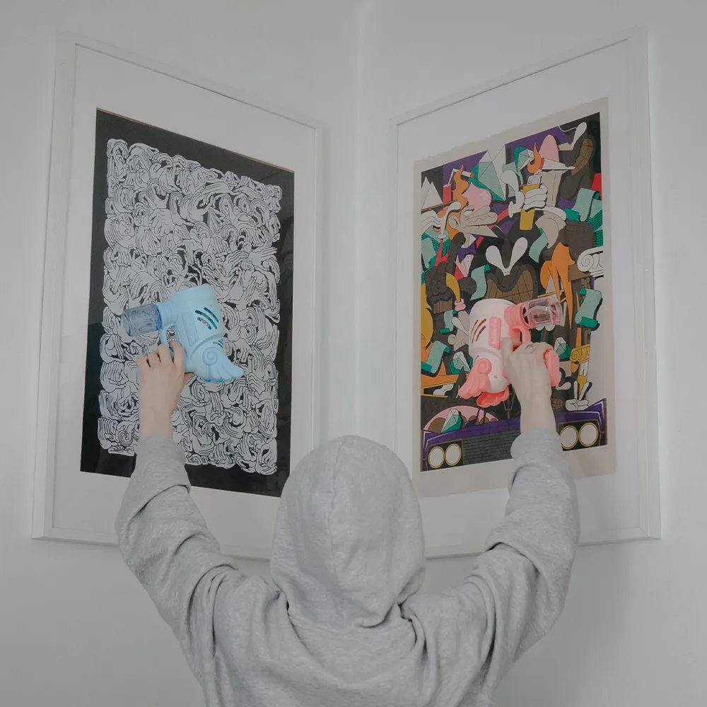 Мыльный пистолет Soap Gun (разные цвета) - фото 8