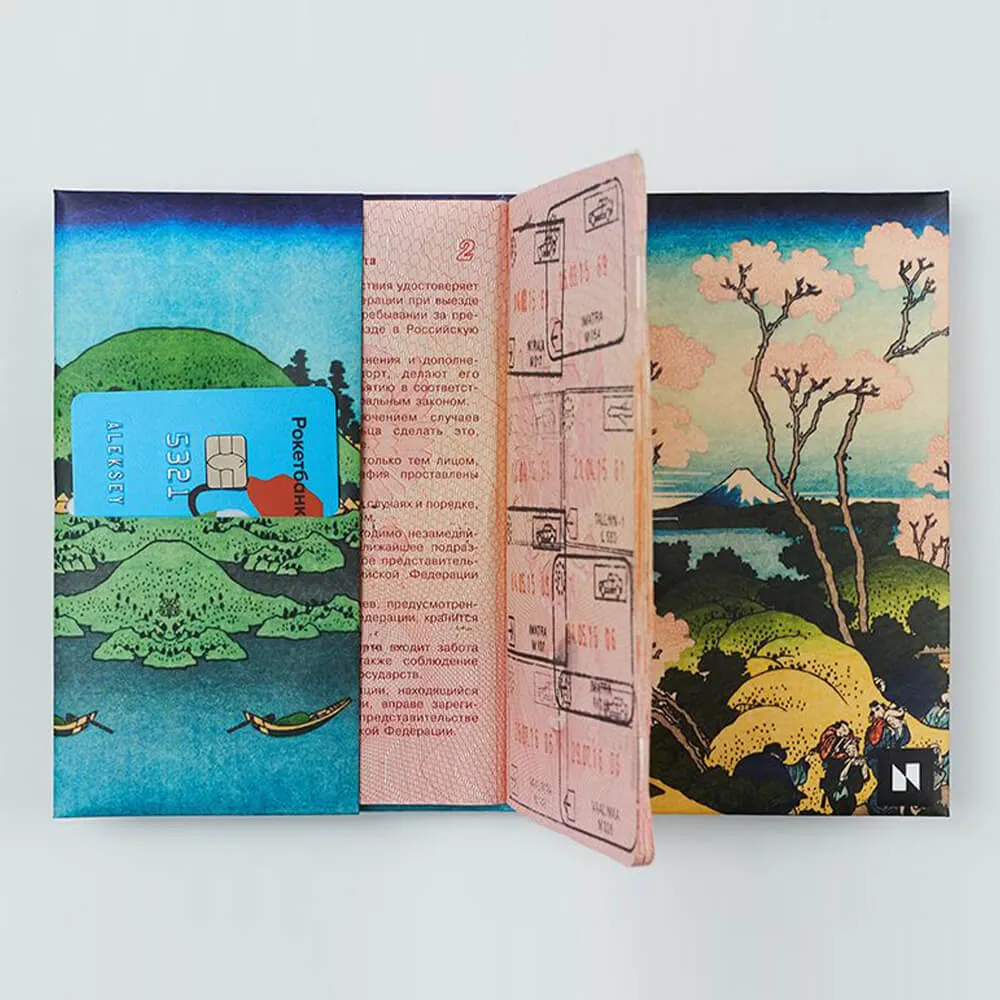 Обложка для паспорта из тайвека New Wallet Fuji - фото 3