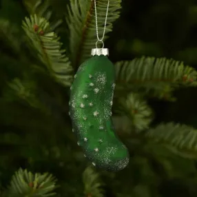 Елочная игрушка Огурчик