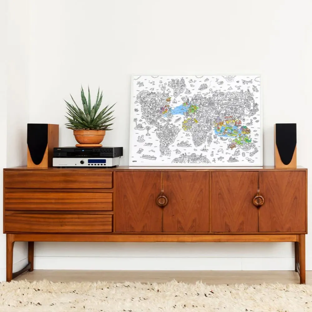 Огромная раскраска OMY Atlas - фото 3