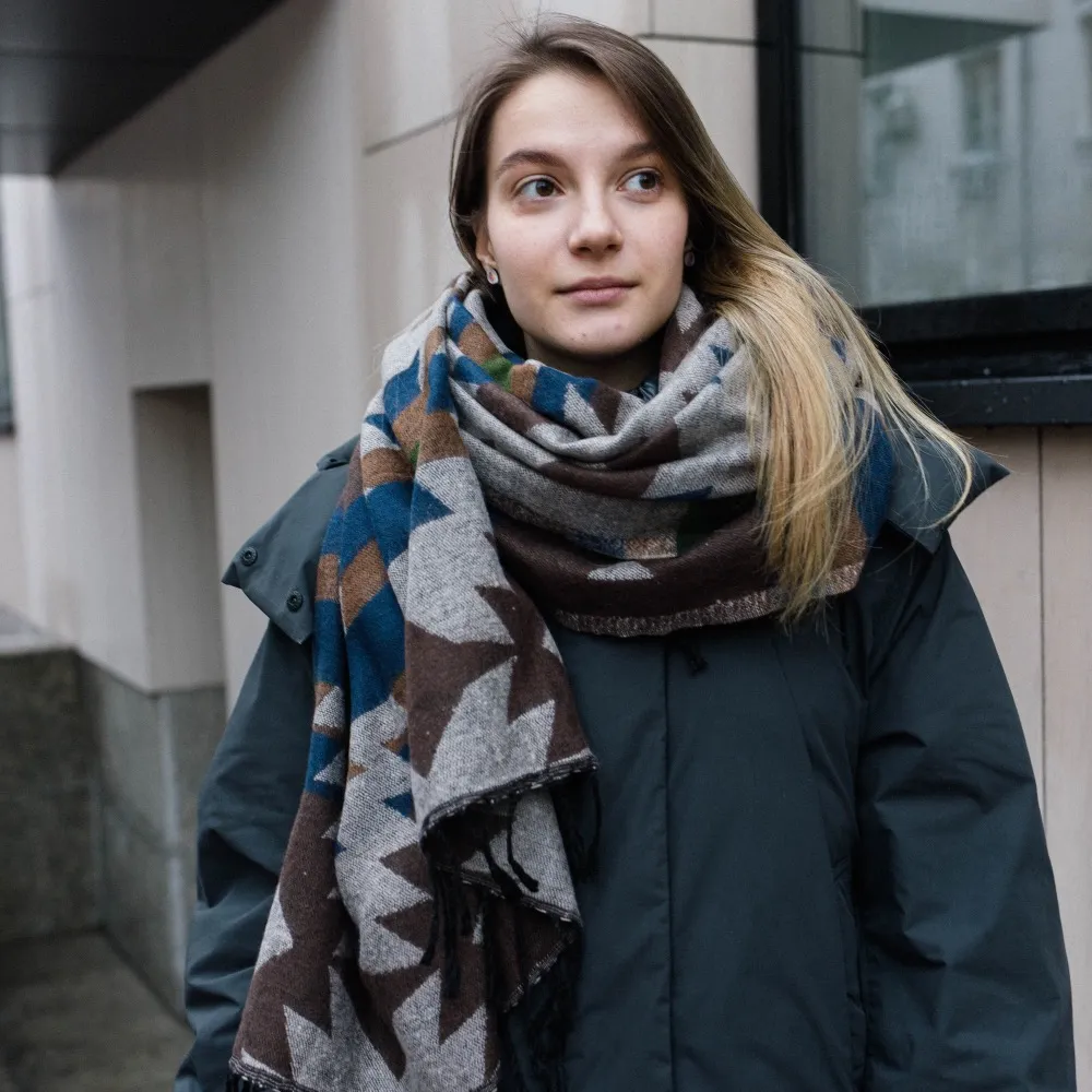 Непальский шарф Гадхимай - фото 5