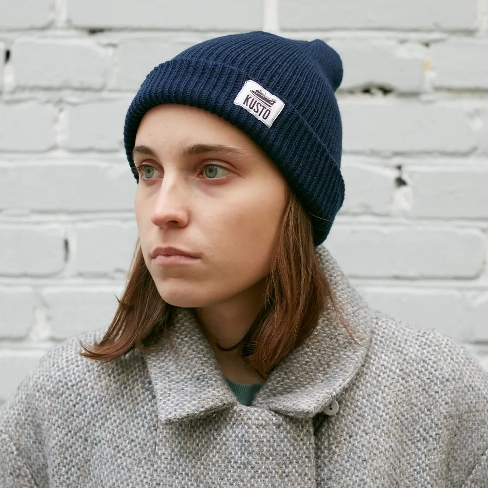 Шапка Kusto One синяя - фото 1