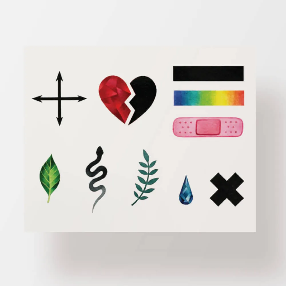 Временная татуировка Symbols & Signs - фото 1