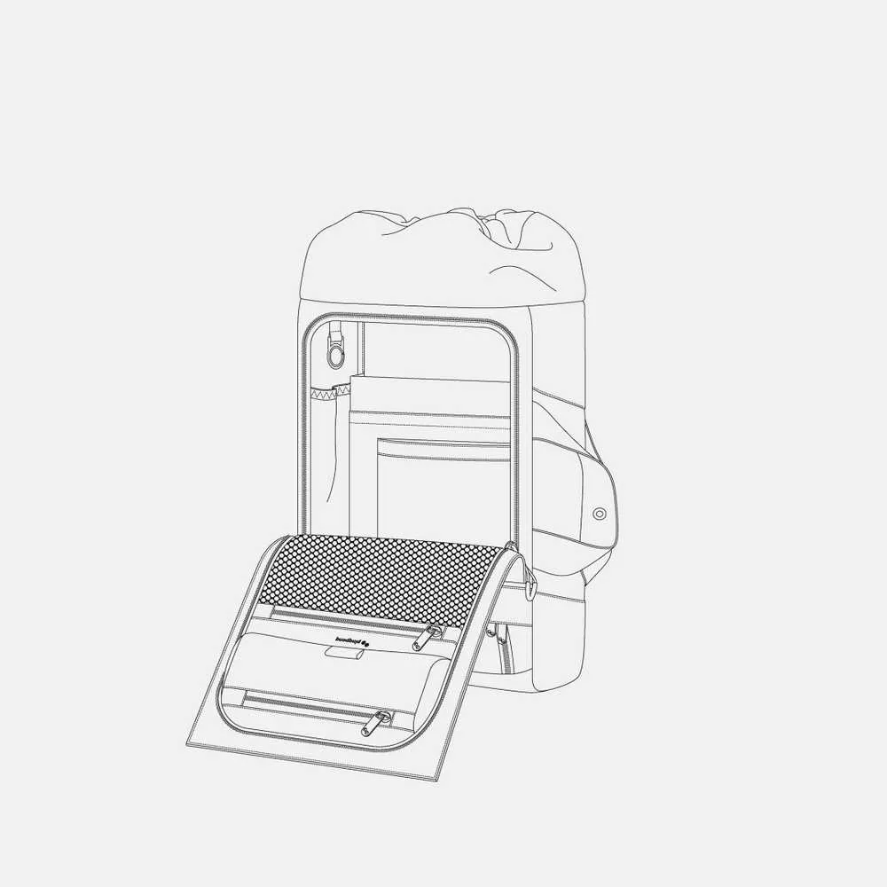 Рюкзак Pinqponq Blok Medium Vigor Pink - фото 13