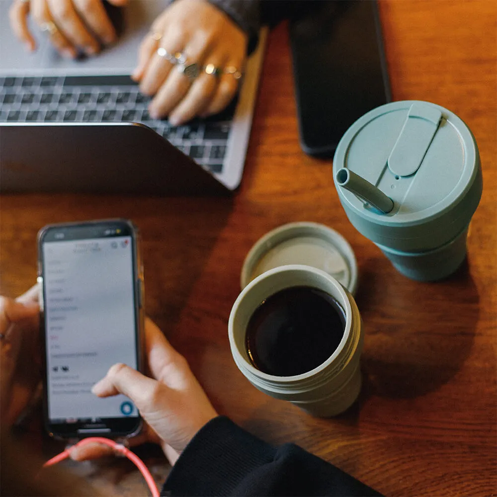 Складной стакан Stojo Eucalyptus 473 мл - фото 2