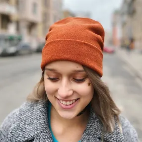 Шапка шерстяная Friend Function Терракот