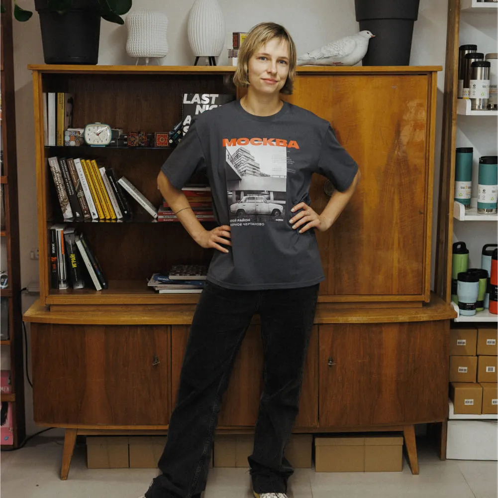 Футболка Allmodernism Чертаново оверсайз - фото 9