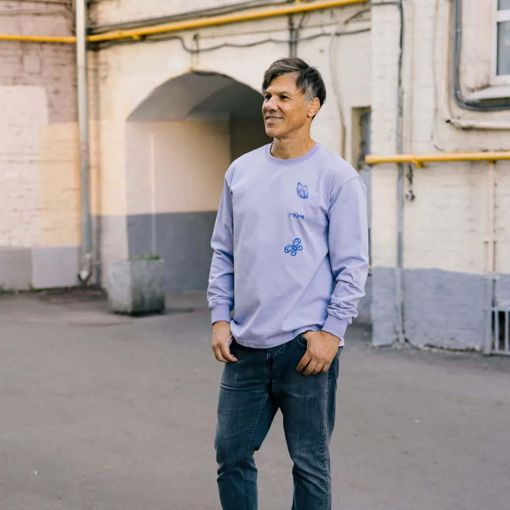 Лонгслив Меч Ls Butterfly Lavender - фото 2