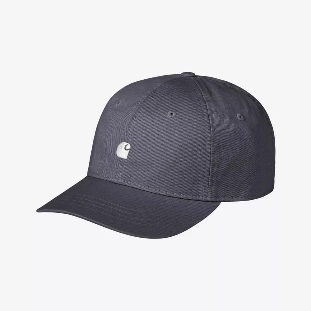 Кепка Carhartt WIP Madison Logo Cap Shady Purple/ White - фото 2