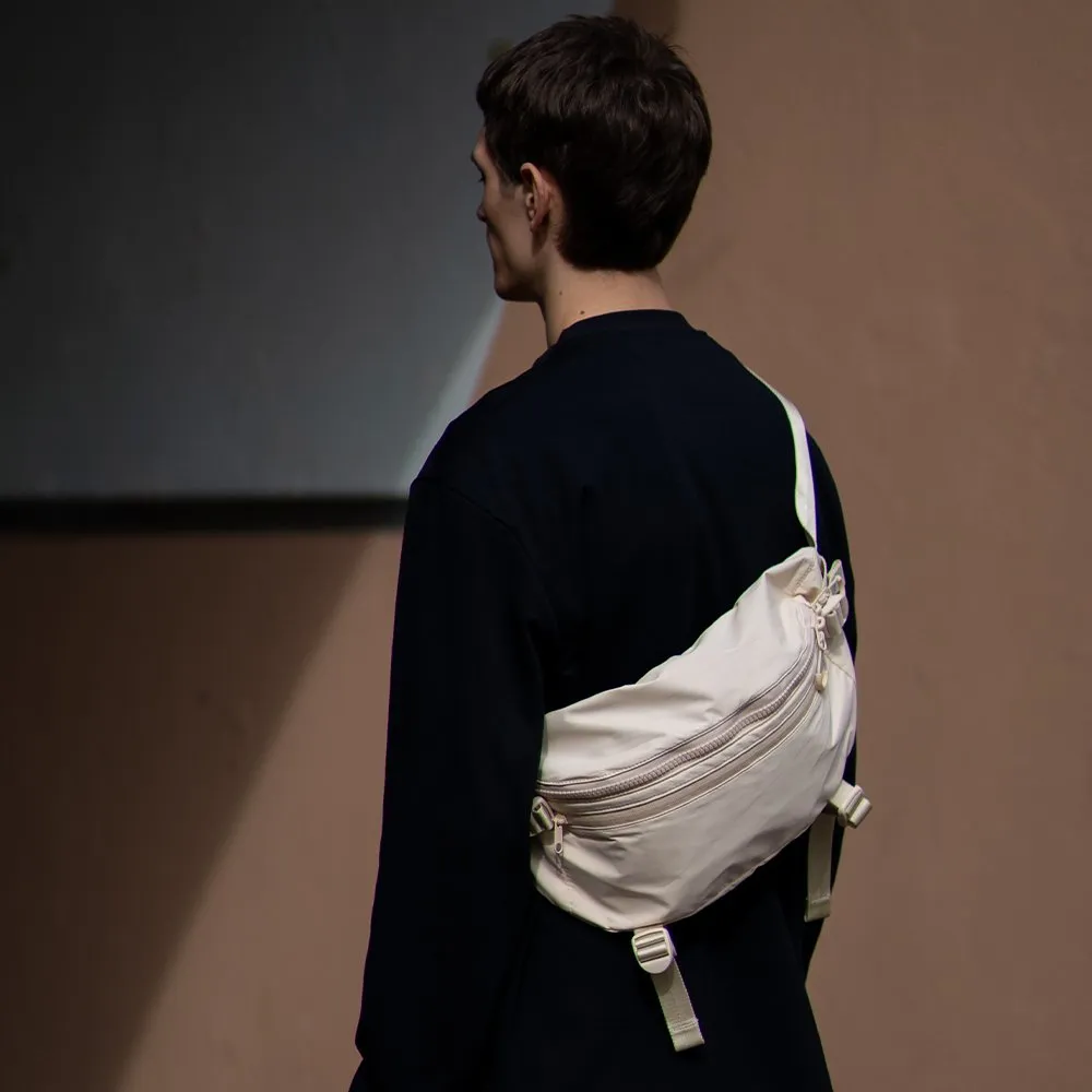 Сумка SHU большая бежевая - фото 4