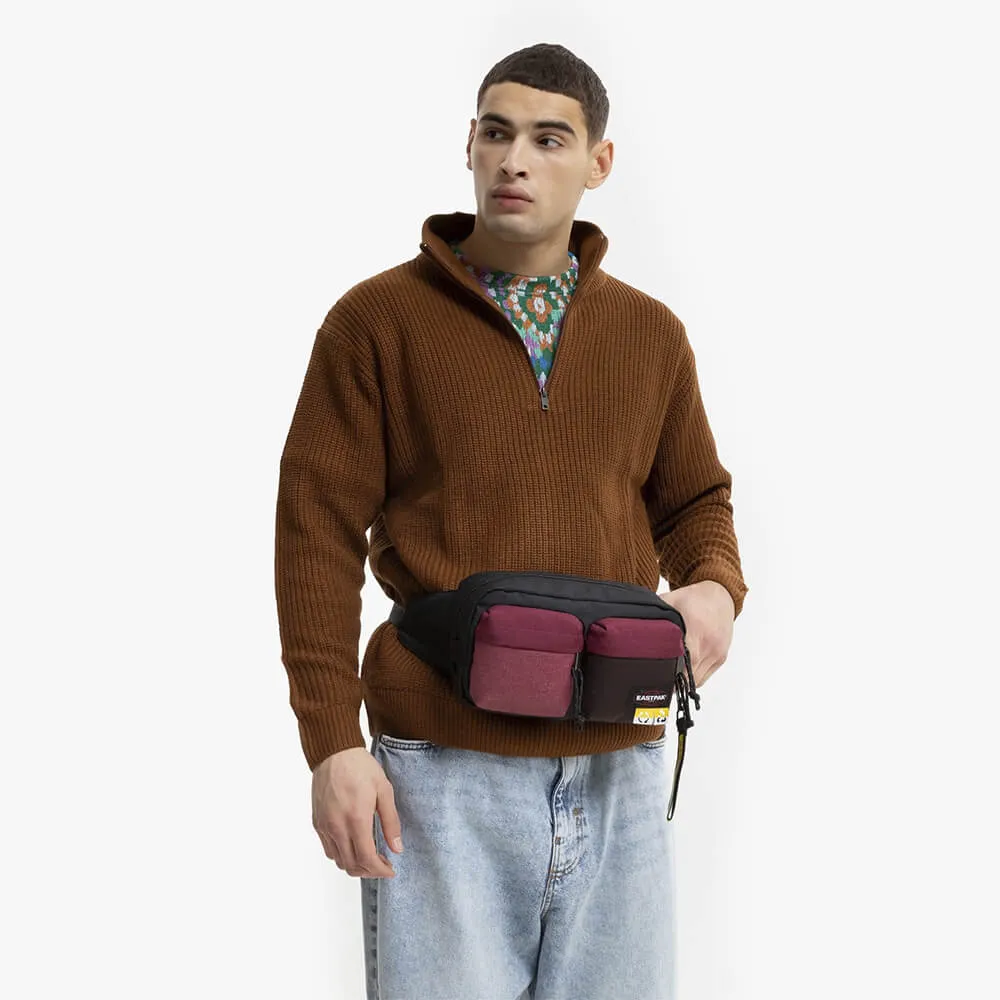 Сумка на пояс EASTPAK Bumbag Double RW Burgundy - фото 6
