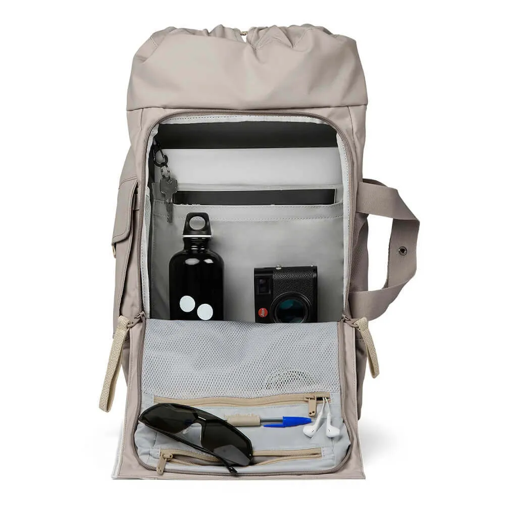 Рюкзак Pinqponq Blok Medium Construct Taupe - фото 4