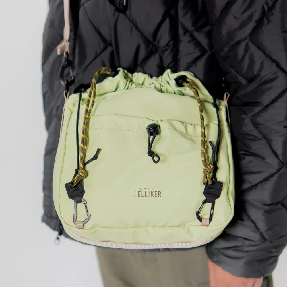 Кроссбоди сумка ELLIKER Nidder Roll Top 6L Lime - фото 1