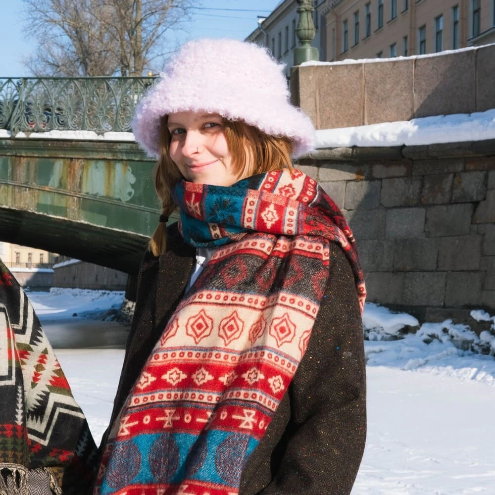 Шляпа CHECK YA HEAD розовая 2480/49 - фото 4