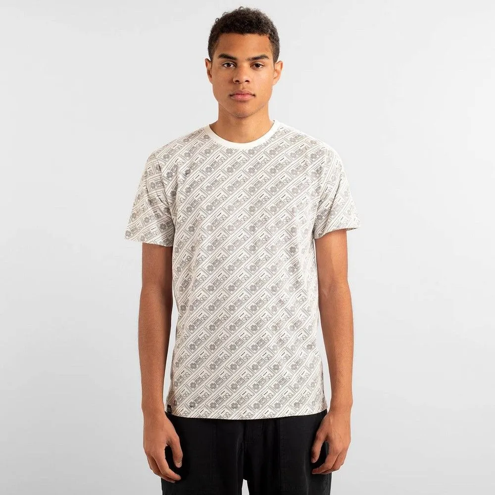 Футболка Dedicated Stockholm NES Line Control Off-White мужская - фото 7