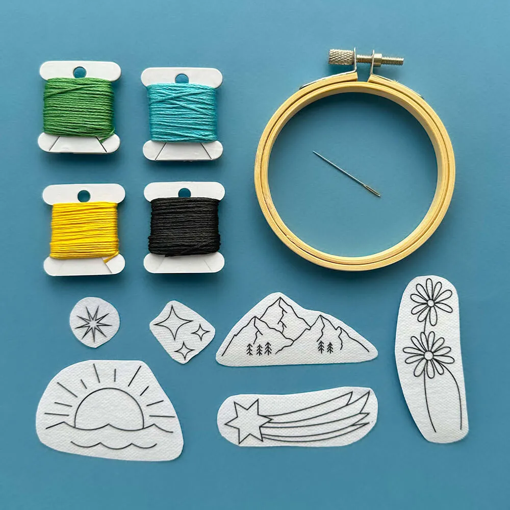 Набор для вышивки на одежде Не белый лист (разные дизайны) - фото 17