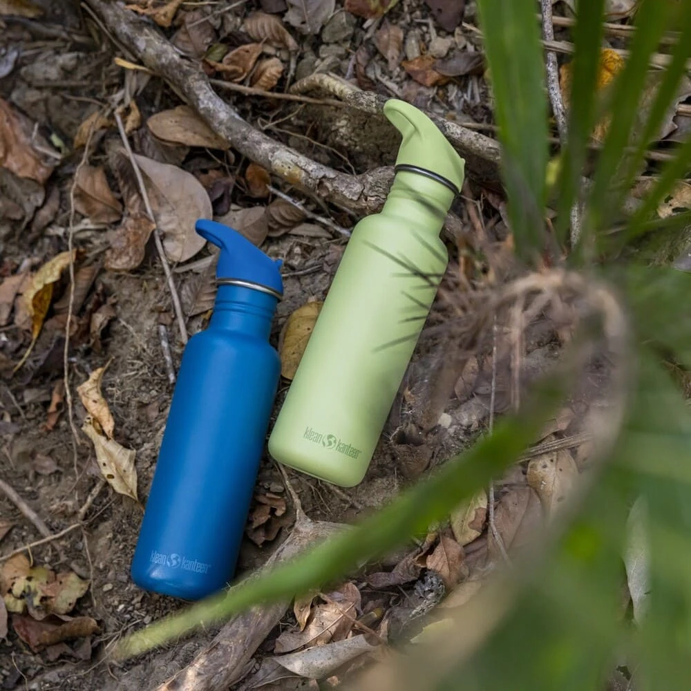 Бутылка Klean Kanteen Classic Flip Sport 800 мл Shadow Lime - фото 9